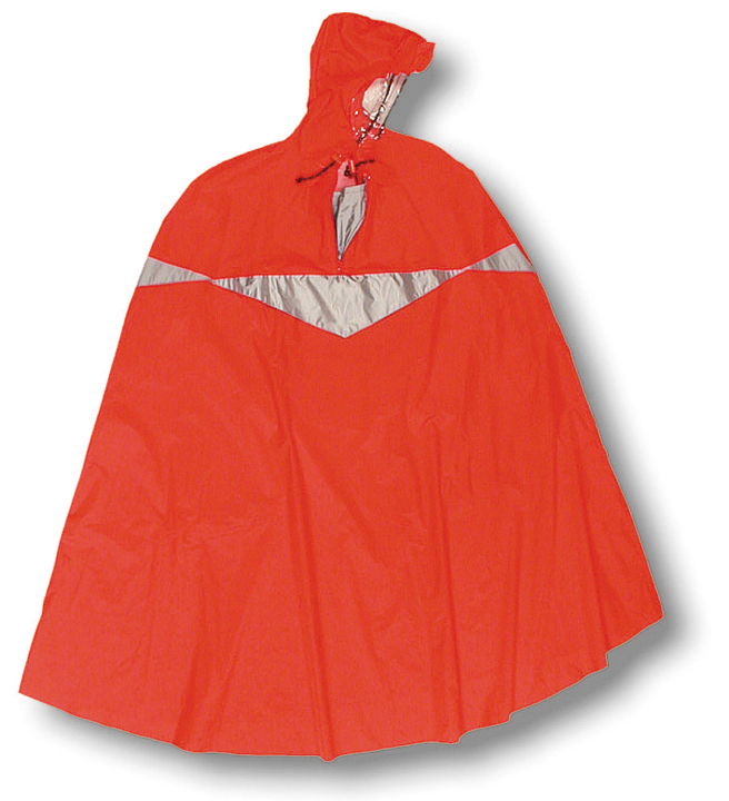 Herbstwind Wind und Wetter Schutz Regenponcho und